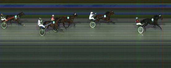 Målfoto for løp 4 på bane HA den 05.09.2015