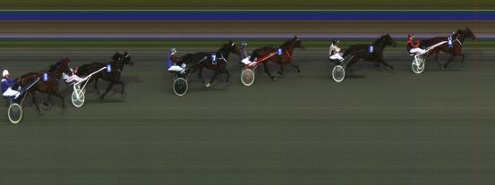 Målfoto for løp 2 på bane HA den 13.09.2015