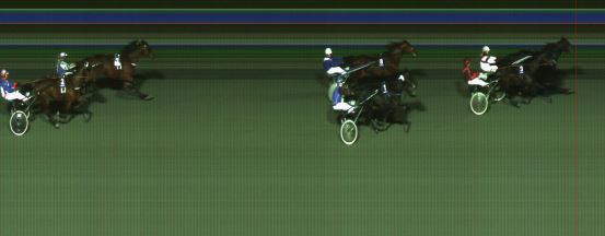 Målfoto for løp 6 på bane HA den 13.09.2015