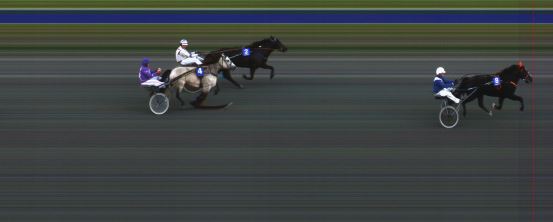 Målfoto for løp 2 på bane HA den 27.09.2015