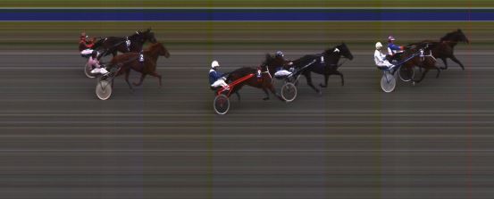 Målfoto for løp 6 på bane HA den 27.09.2015