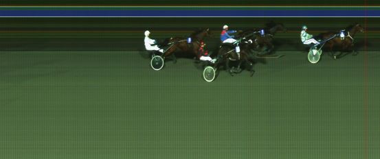 Målfoto for løp 2 på bane HA den 10.10.2015