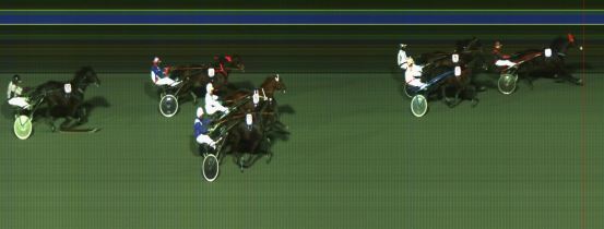 Målfoto for løp 7 på bane HA den 10.10.2015