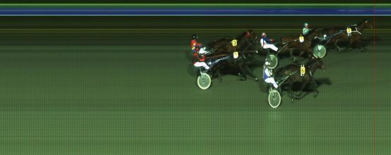 Målfoto for løp 1 på bane HA den 24.10.2015