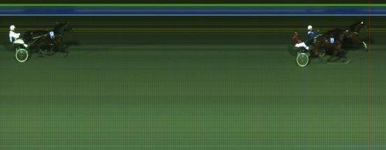 Målfoto for løp 2 på bane HA den 24.10.2015