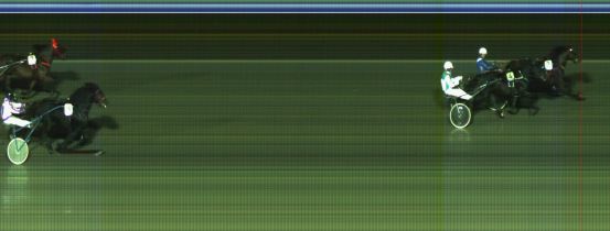 Målfoto for løp 9 på bane HA den 24.10.2015