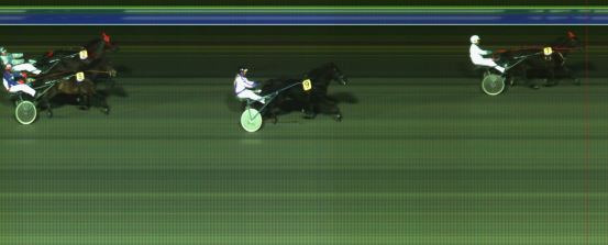 Målfoto for løp 1 på bane HA den 08.11.2015