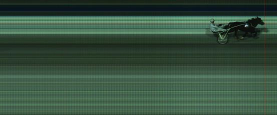 Målfoto for løp 2 på bane HA den 12.12.2015