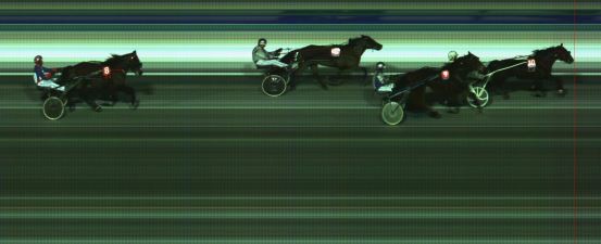 Målfoto for løp 3 på bane HA den 27.12.2015