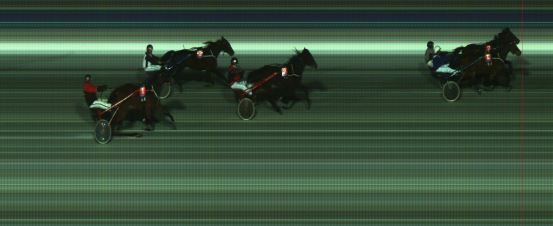 Målfoto for løp 3 på bane HA den 10.01.2016