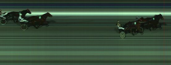 Målfoto for løp 4 på bane HA den 10.01.2016