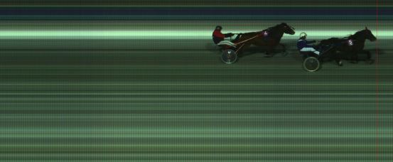 Målfoto for løp 8 på bane HA den 10.01.2016