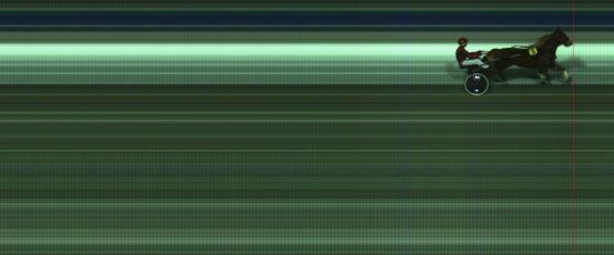 Målfoto for løp 1 på bane HA den 24.01.2016