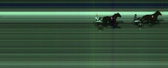 Målfoto for løp 3 på bane HA den 24.01.2016