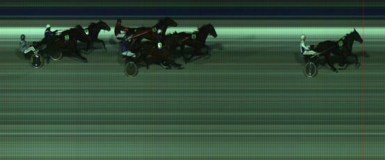 Målfoto for løp 9 på bane HA den 24.01.2016