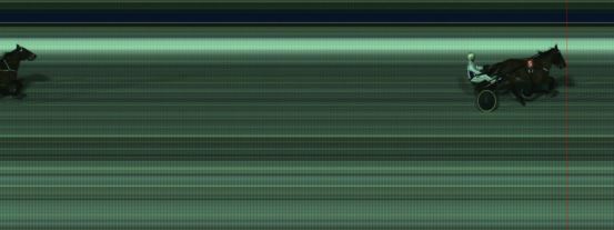 Målfoto for løp 3 på bane HA den 07.02.2016