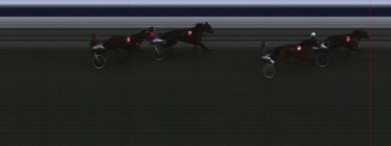 Målfoto for løp 3 på bane HA den 09.04.2016