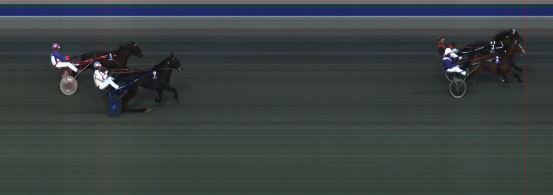 Målfoto for løp 6 på bane HA den 23.04.2016