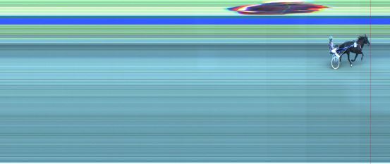 Målfoto for løp 2 på bane HA den 14.05.2016