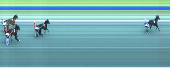 Målfoto for løp 1 på bane HA den 21.05.2016