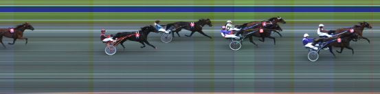 Målfoto for løp 3 på bane HA den 16.07.2016