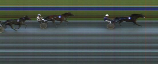 Målfoto for løp 2 på bane HA den 20.08.2016