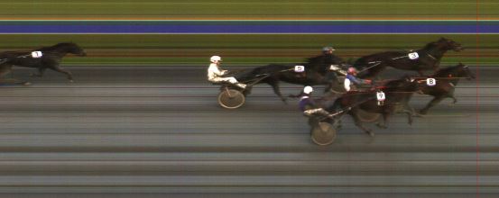 Målfoto for løp 5 på bane HA den 20.08.2016