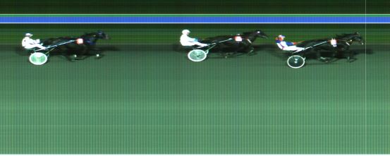 Målfoto for løp 3 på bane HA den 24.09.2016