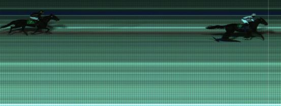 Målfoto for løp 2 på bane HA den 03.12.2016