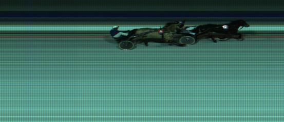 Målfoto for løp 3 på bane HA den 08.01.2017