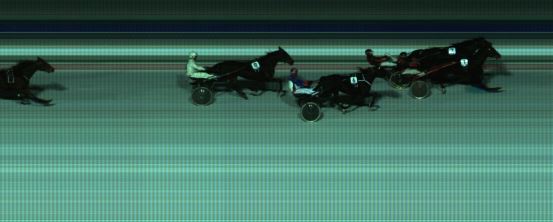 Målfoto for løp 5 på bane HA den 08.01.2017