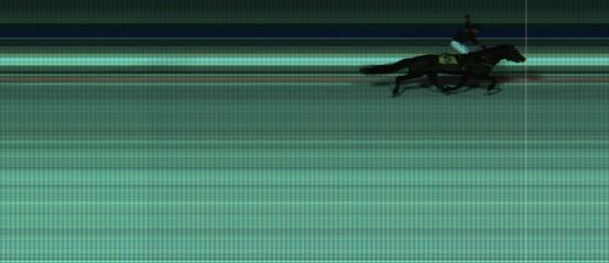 Målfoto for løp 7 på bane HA den 08.01.2017