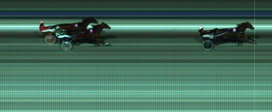 Målfoto for løp 8 på bane HA den 05.02.2017