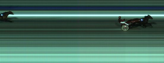 Målfoto for løp 2 på bane HA den 05.03.2017