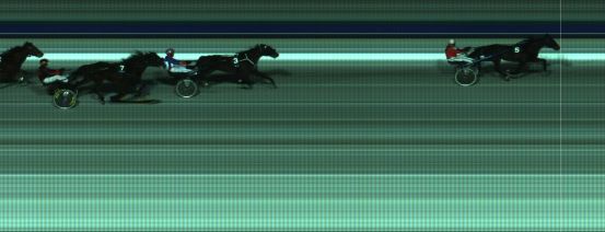 Målfoto for løp 6 på bane HA den 05.03.2017