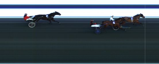 Målfoto for løp 2 på bane HA den 08.04.2017