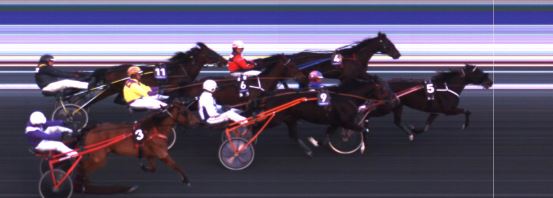 Målfoto for løp 6 på bane HA den 22.04.2017