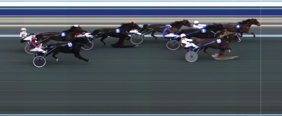 Målfoto for løp 2 på bane HA den 06.05.2017