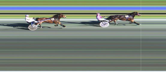 Målfoto for løp 1 på bane HA den 10.06.2017