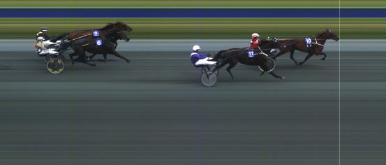 Målfoto for løp 2 på bane HA den 24.06.2017