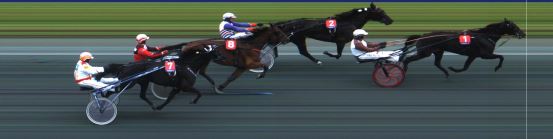 Målfoto for løp 3 på bane HA den 15.07.2017