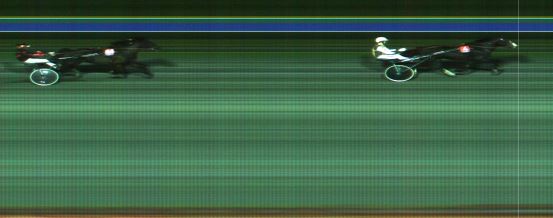 Målfoto for løp 3 på bane HA den 30.09.2017