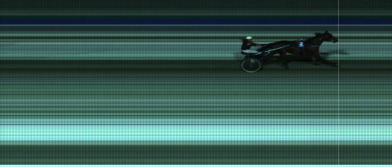 Målfoto for løp 2 på bane HA den 28.10.2017