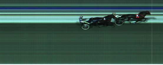 Målfoto for løp 6 på bane HA den 28.10.2017