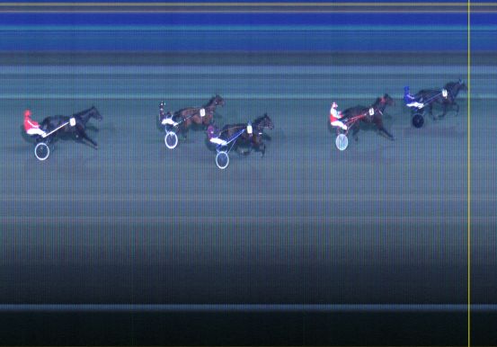 Målfoto for løp 1 på bane LE den 06.01.2014