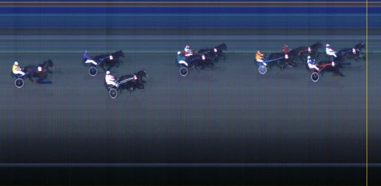 Målfoto for løp 3 på bane LE den 06.01.2014