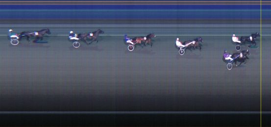 Målfoto for løp 7 på bane LE den 06.01.2014