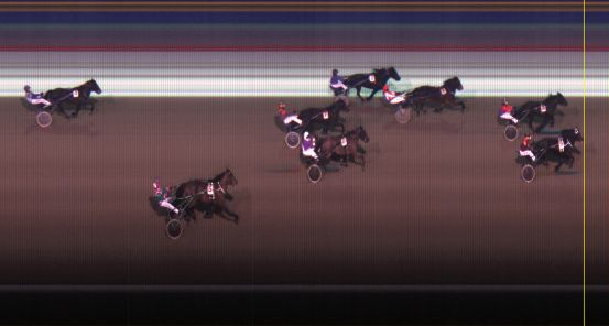 Målfoto for løp 7 på bane LE den 13.01.2014