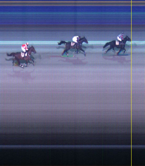 Målfoto for løp 21 på bane LE den 20.01.2014