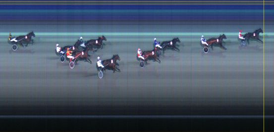 Målfoto for løp 3 på bane LE den 20.01.2014